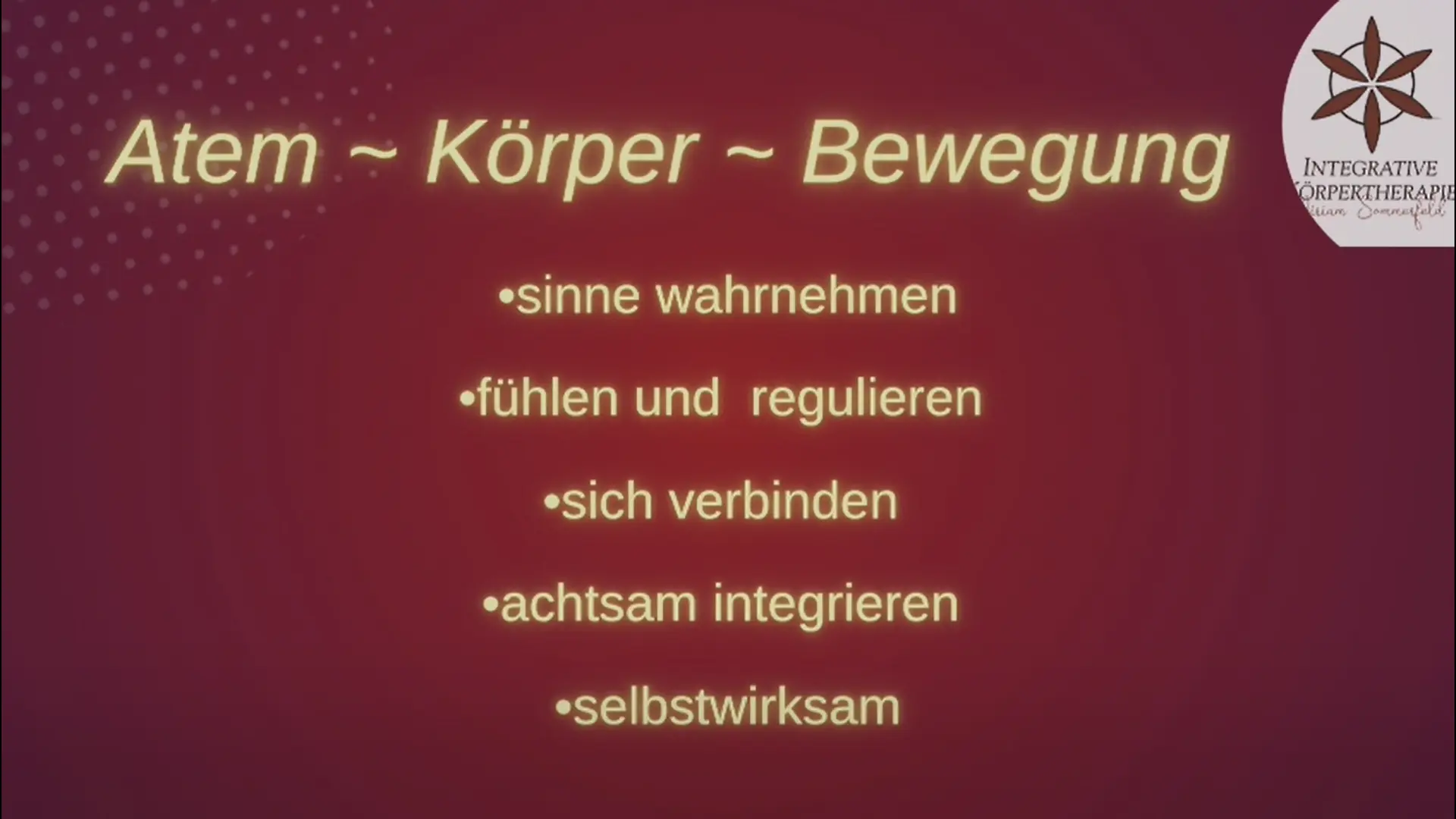 Meditationshand von Integrative Körpertherapie